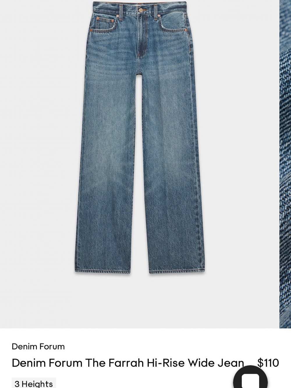 Denim Forum Women's Medium Blue Jeans